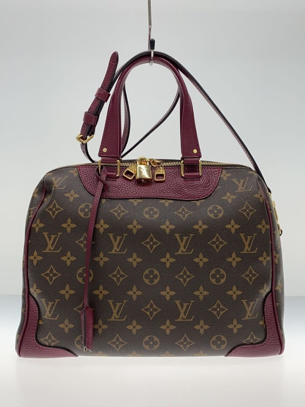 LOUIS VUITTON Retiro Monogram Canvas Aurore Brown
